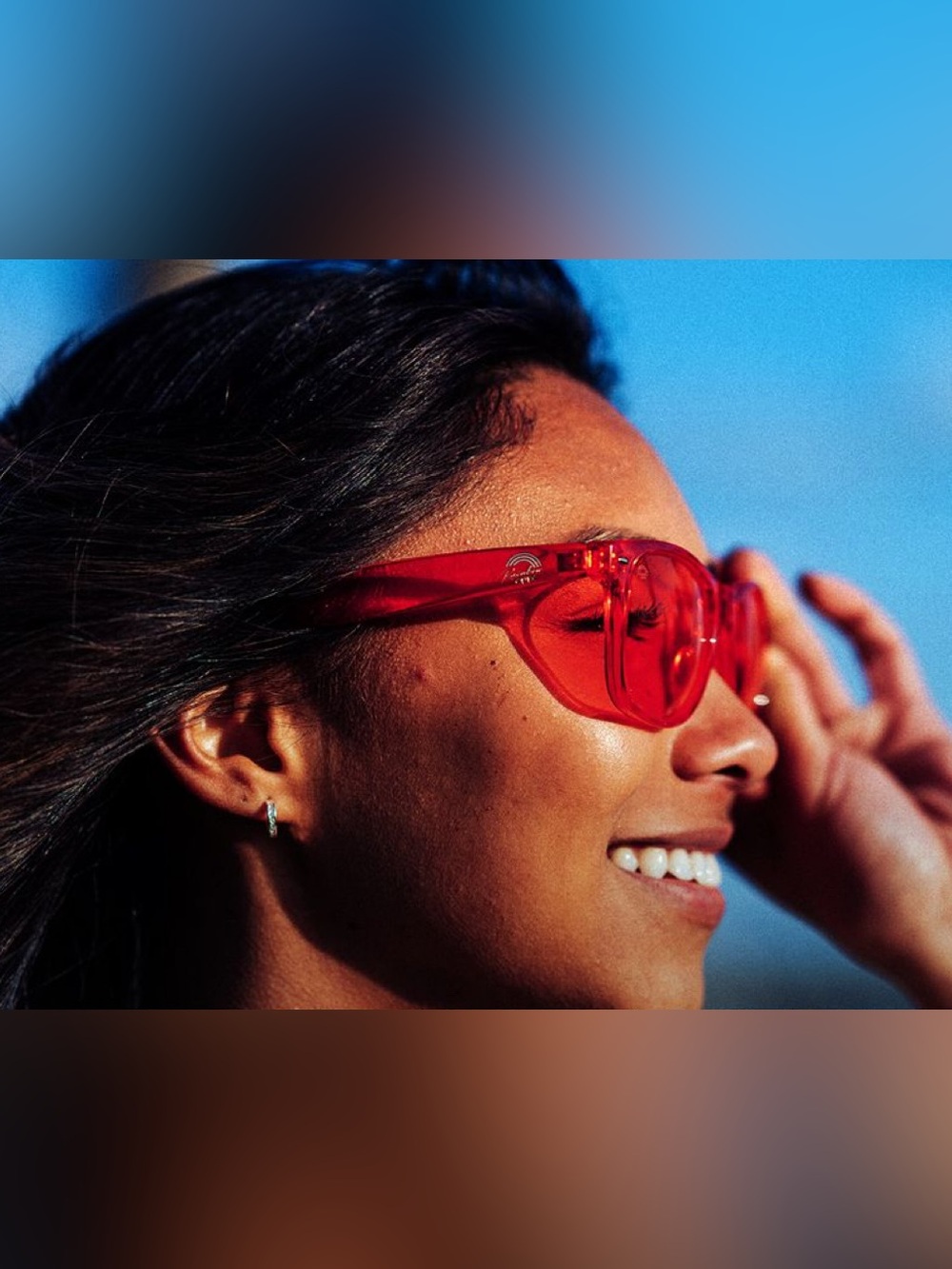 NIB Rainbow OPTX Translucent Sunglasses - Picture 10 of 16